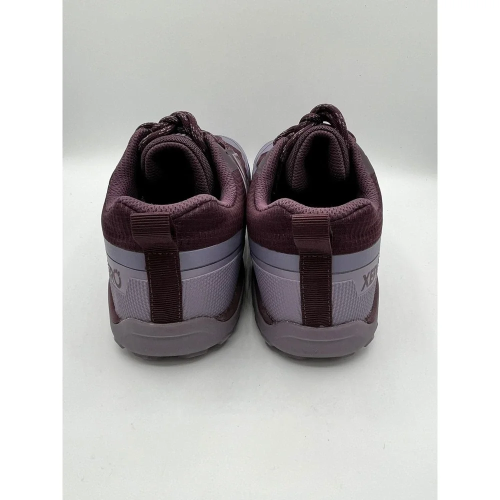 Xero Shoes Scrambler Trail Low WP Women Sz 9.5 Hiking Sneakers Fig Purple